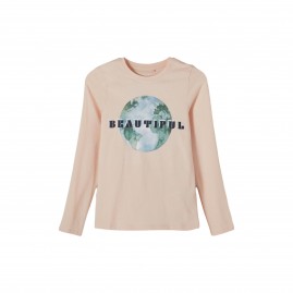 ΜΑΚΡΥΜΑΝΙΚΟ T-SHIRT ΡΟΖ ΜΑΚΡΥΜΑΝΙΚΟ T-SHIRT ΡΟΖ
