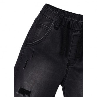 Παντελόνι Τζιν Σκισίματα jogger 