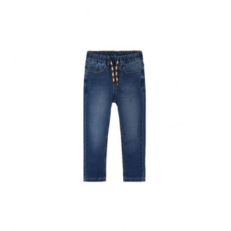 Παντελόνι soft denim τζόγκερ