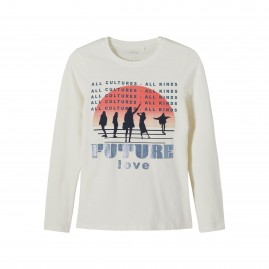 ΜΑΚΡΥΜΑΝΙΚΟ T-SHIRT ΛΕΥΚΟ ΜΑΚΡΥΜΑΝΙΚΟ T-SHIRT ΛΕΥΚΟ