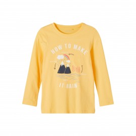 ΜΑΚΡΥΜΑΝΙΚΟ T-SHIRT ΚΙΤΡΙΝΟ ΜΑΚΡΥΜΑΝΙΚΟ T-SHIRT ΚΙΤΡΙΝΟ