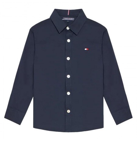 Πουκάμισο Tommy Hilfiger Solid Poplin Slim Fit Πουκάμισο Tommy Hilfiger Solid Poplin Slim Fit