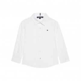 Πουκάμισο Tommy Hilfiger Solid Poplin Slim Fit Πουκάμισο Tommy Hilfiger Solid Poplin Slim Fit