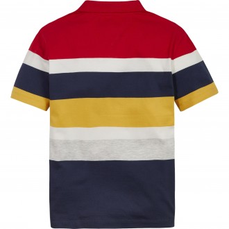 Πόλο Ριγέ Μπλουζάκι  Tommy Hilfiger Πόλο Ριγέ Μπλουζάκι  Tommy Hilfiger