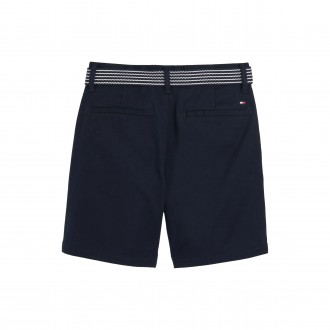Βερµούδα Tommy Hilfiger Essential Chino Με Ζώνη Βερµούδα Tommy Hilfiger Essential Chino Με Ζώνη