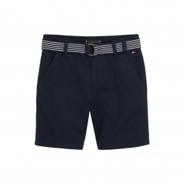 Βερµούδα Tommy Hilfiger Essential Chino Με Ζώνη Βερµούδα Tommy Hilfiger Essential Chino Με Ζώνη
