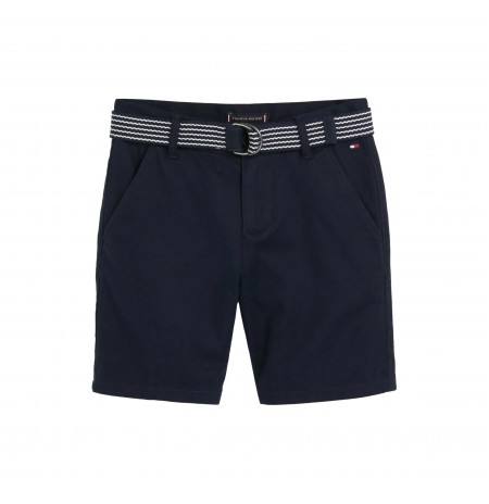 Βερµούδα Tommy Hilfiger Essential Chino Με Ζώνη Βερµούδα Tommy Hilfiger Essential Chino Με Ζώνη