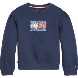 ΦΟΥΤΕΡ TOMMY HILFIGER FLOWER FLAG SWEATSHIRT ΦΟΥΤΕΡ TOMMY HILFIGER FLOWER FLAG SWEATSHIRT