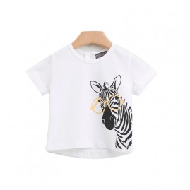 ΜΠΛΟΥΖΑ " ZEBRA" ΛΕΥΚΟ